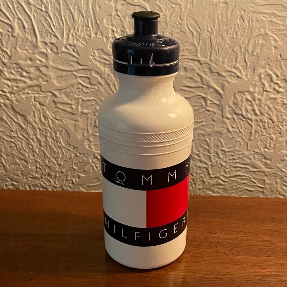Vintage 90s Tommy Hilfiger Water Bottle Small Rare